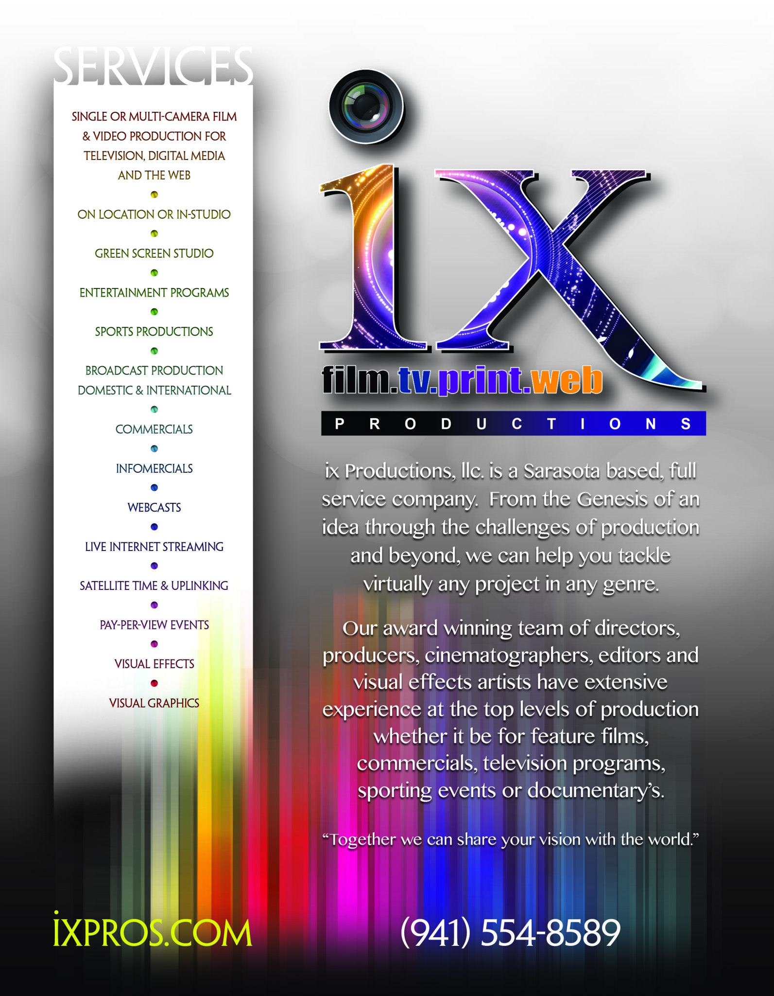 IXpros flyer design by Instudio E